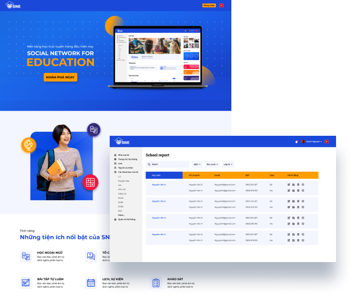 Online training management system